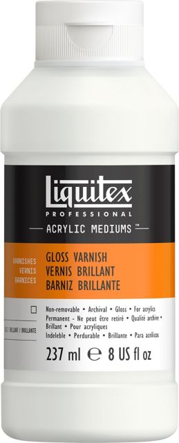 8 OUNCE GLOSS VARNISH FLEX SUR