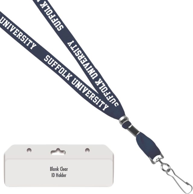 Suffolk University Card Dispenser Lanyard