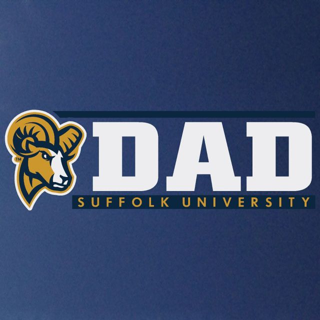Suffolk University Dad Decal