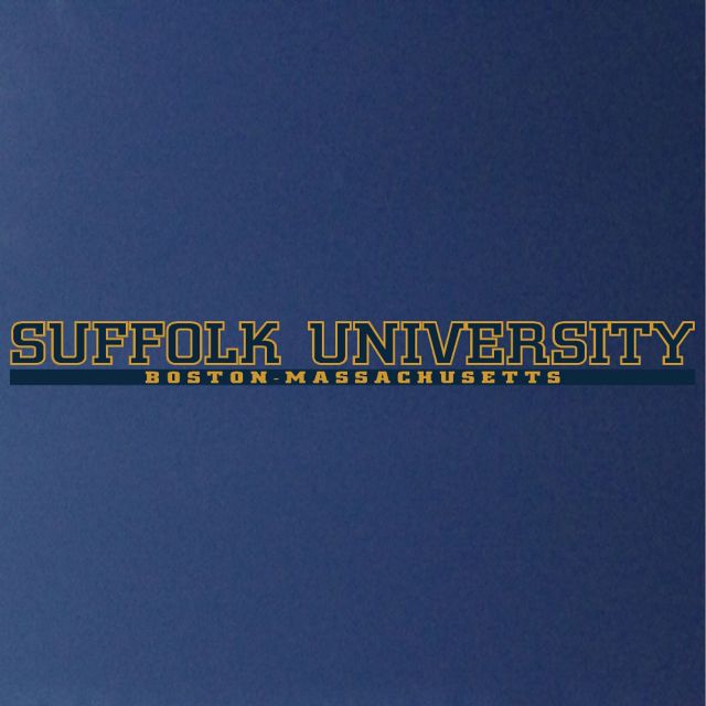 Suffolk University Strip Decal