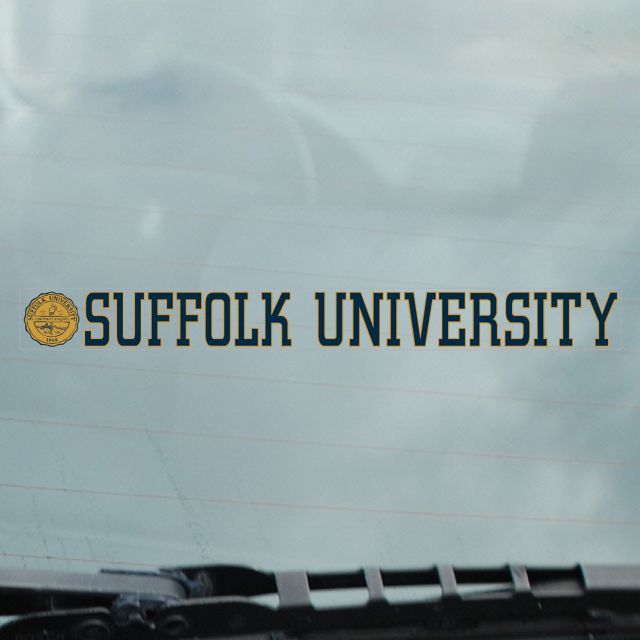 Suffolk University Strip Decal
